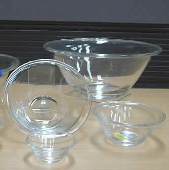 glass bowls